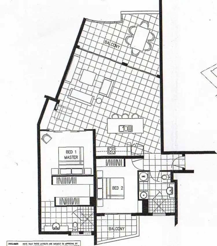 Floorplan of Homely apartment listing, Address available on request