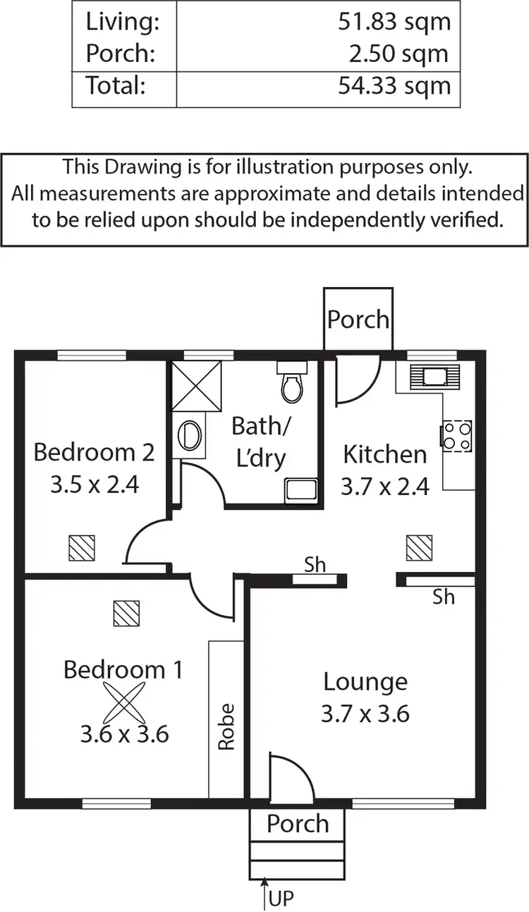 Floorplan of Homely unit listing, 14 Panorama Drive, Windsor Gardens SA 5087