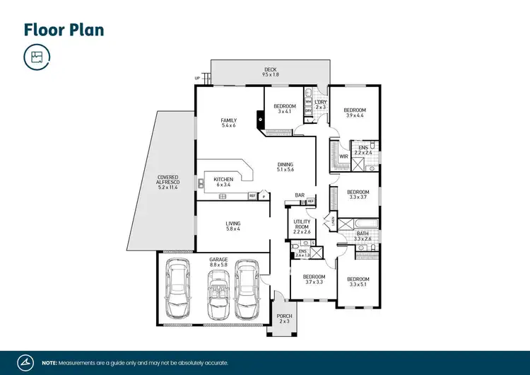 Floorplan of Homely house listing, 36 Tipperary Drive, Ashtonfield NSW 2323