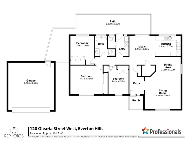 Floorplan of Homely house listing, 120 Olearia Street, Everton Hills QLD 4053