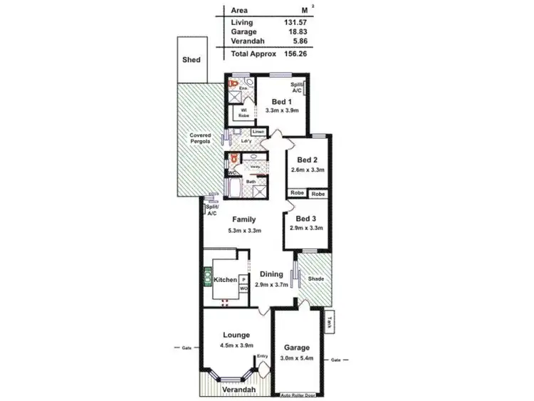 Floorplan of Homely house listing, 20/43 Edinburgh Road, Modbury SA 5092