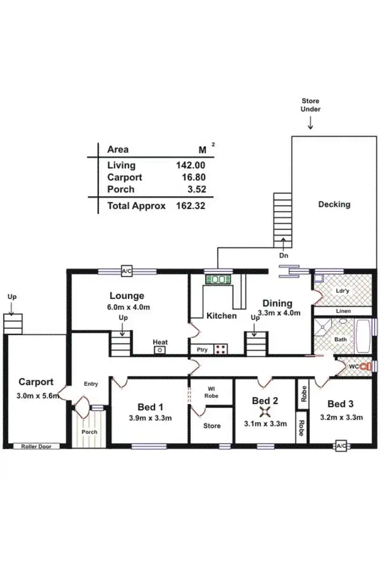 Floorplan of Homely house listing, 17 Milperra Avenue, Banksia Park SA 5091