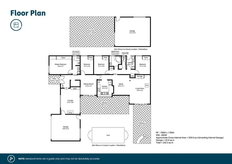 Floorplan of Homely house listing, 8 Moore Road, Bolwarra Heights NSW 2320