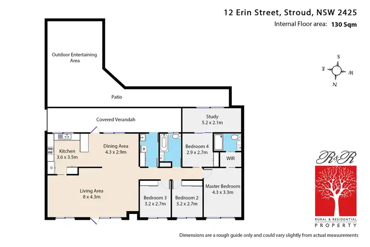 Floorplan of Homely house listing, 12 Erin Street, Stroud NSW 2425