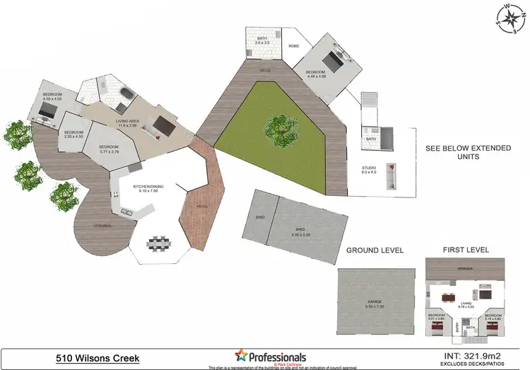 Floorplan of Homely rural property listing, 510 Wilsons Creek Road, Wilsons Creek NSW 2482