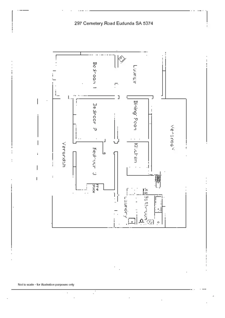 Floorplan of Homely rural property listing, 297 Cemetery Road, Eudunda SA 5374