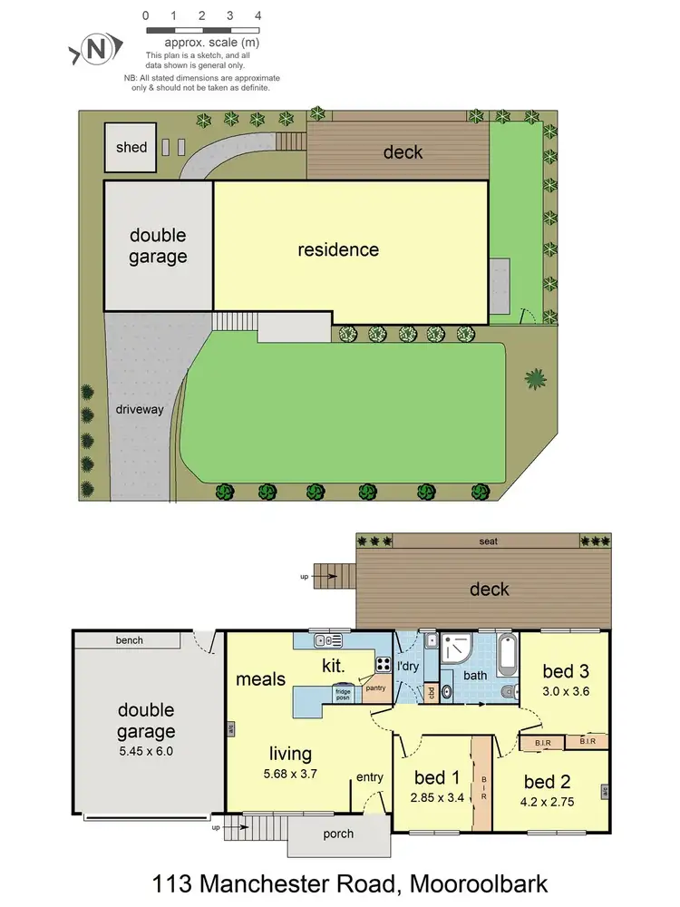 Floorplan of Homely house listing, 113 Manchester Road, Mooroolbark VIC 3138