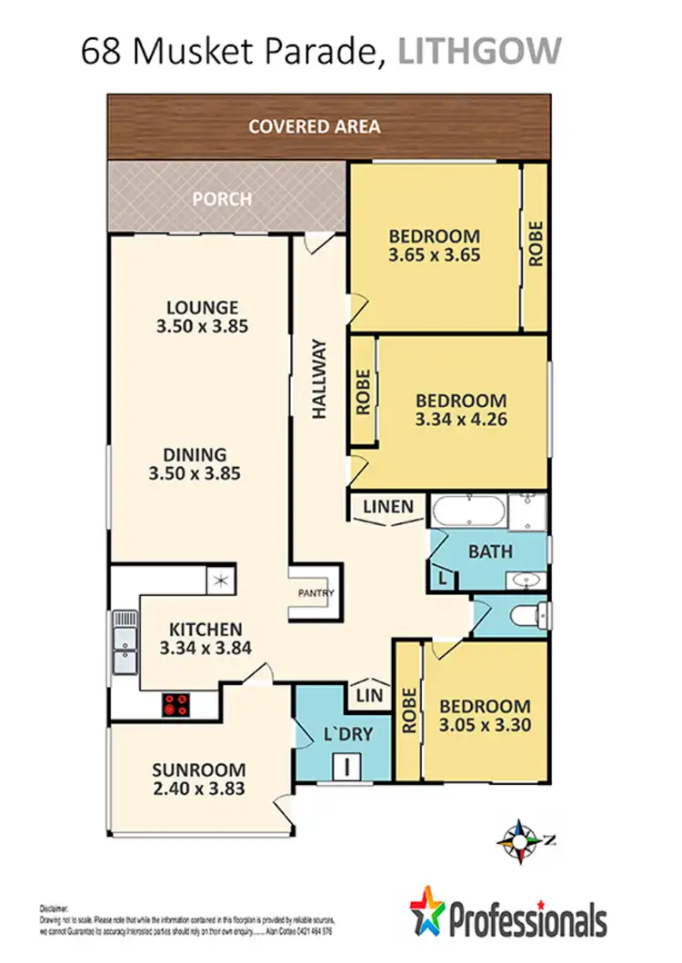 Floorplan of Homely house listing, 68 Musket Parade, Lithgow NSW 2790