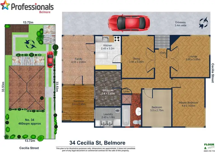 Floorplan of Homely house listing, 34 Cecilia Street, Belmore NSW 2192