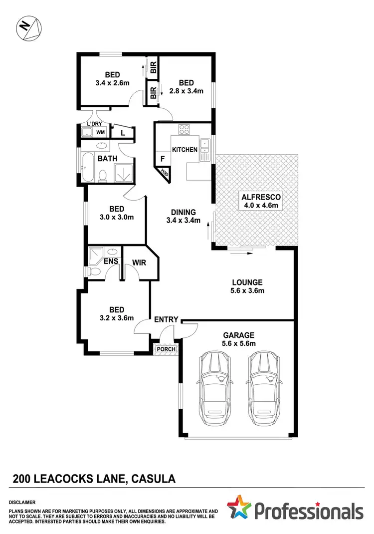 Floorplan of Homely house listing, 200 Leacocks Lane, Casula NSW 2170