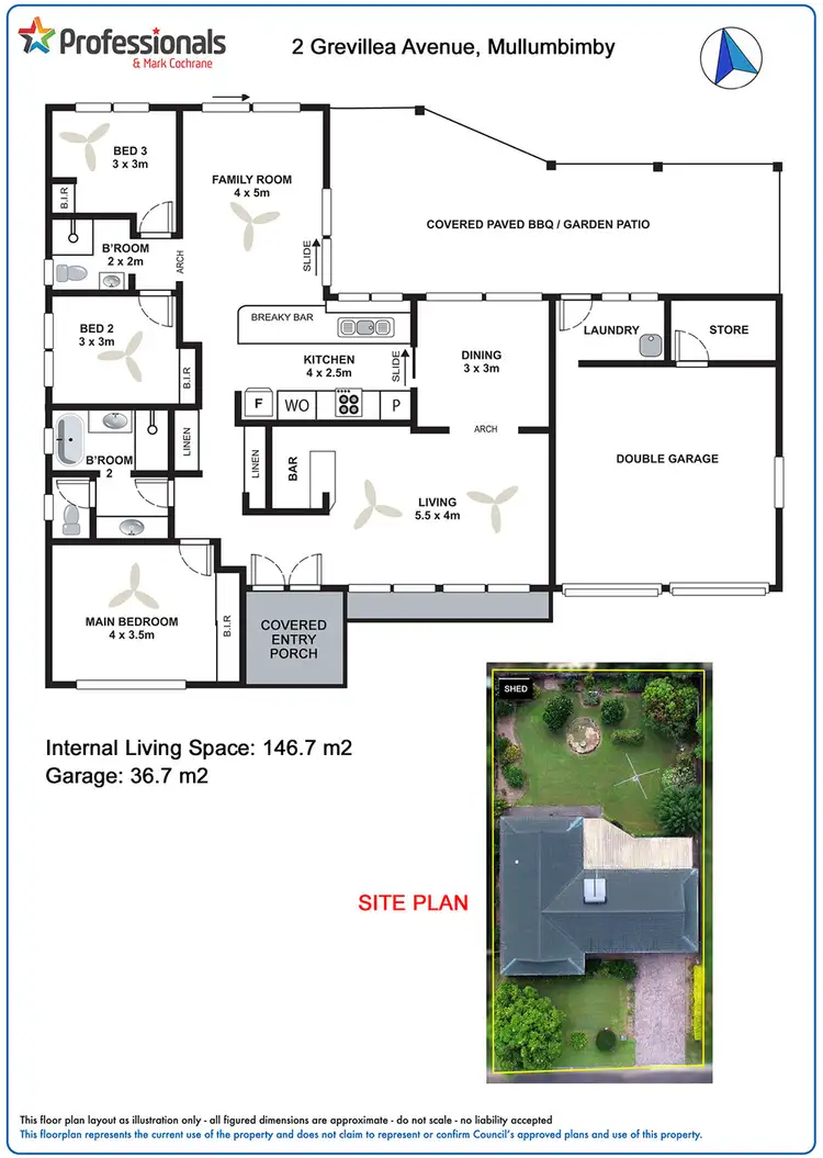 Floorplan of Homely house listing, 2 Grevillea Avenue, Mullumbimby NSW 2482