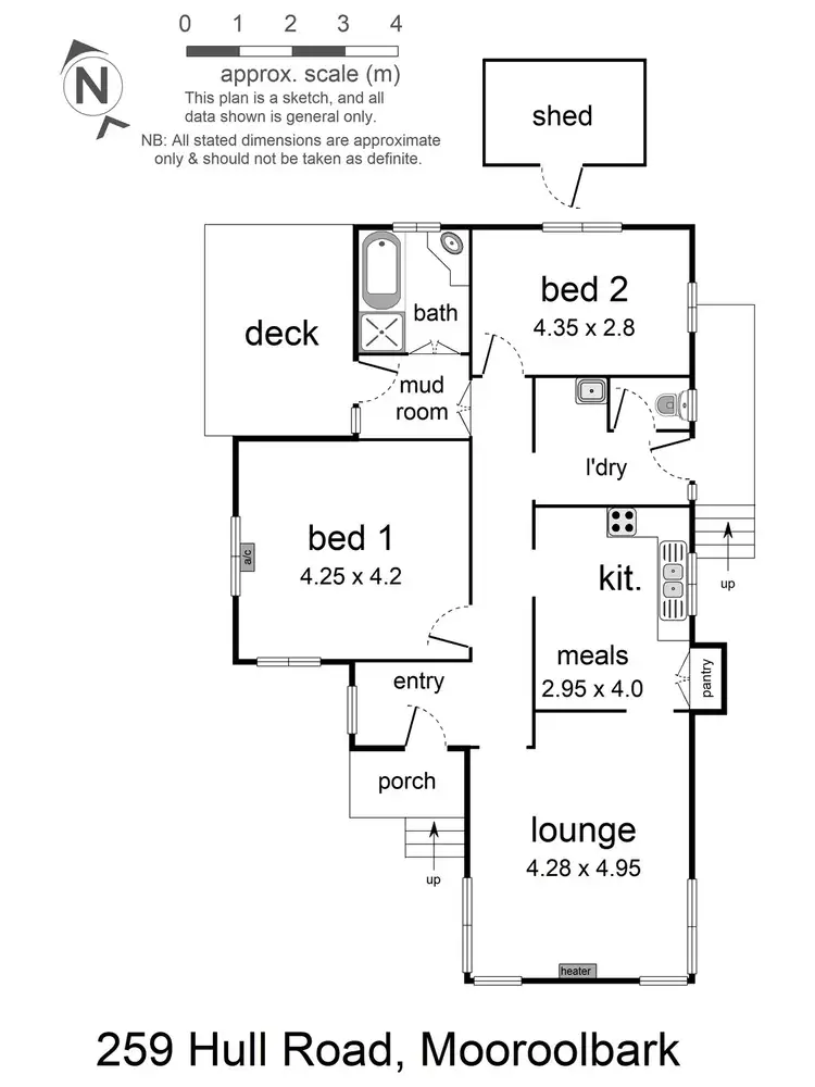 Floorplan of Homely house listing, 259 Hull Road, Mooroolbark VIC 3138