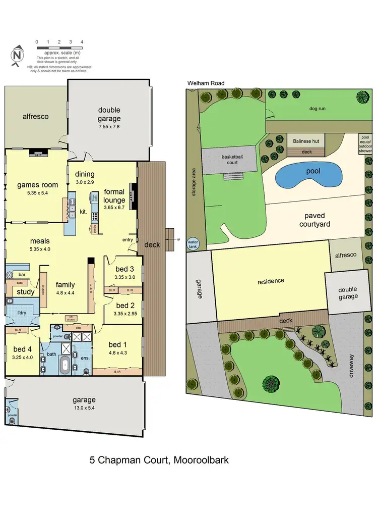 Floorplan of Homely house listing, 5 Chapman Court, Mooroolbark VIC 3138