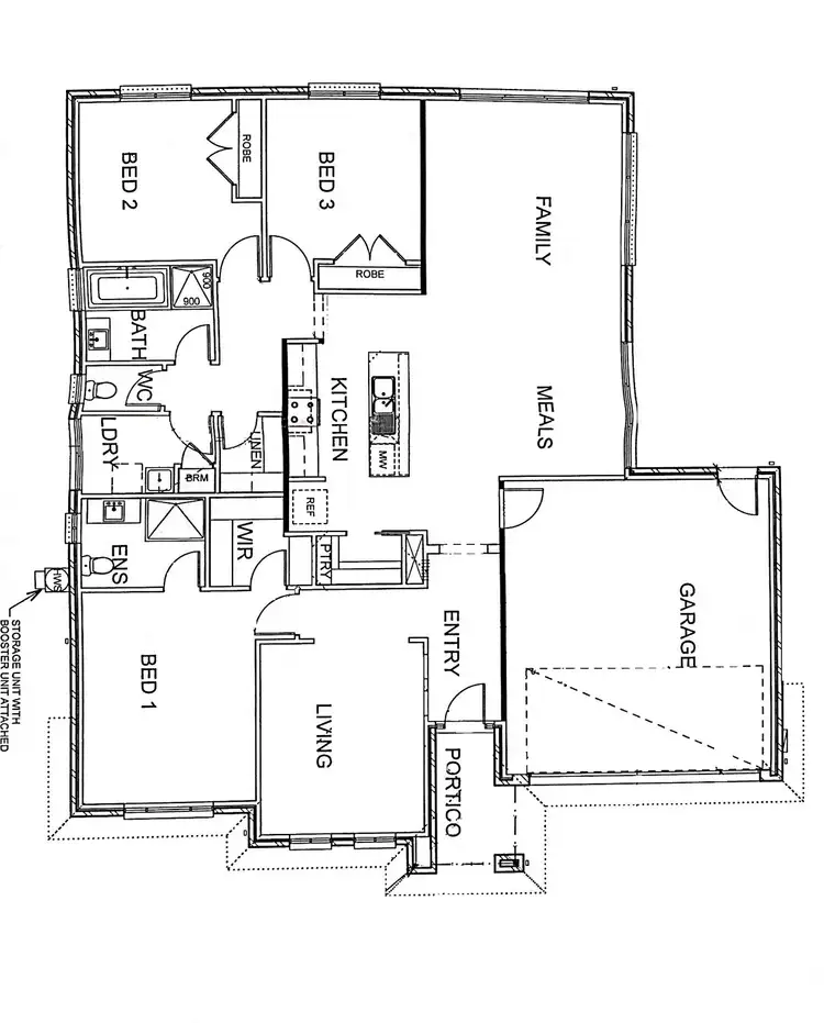 Floorplan of Homely house listing, 24 Cimmaron Way, Kialla VIC 3631