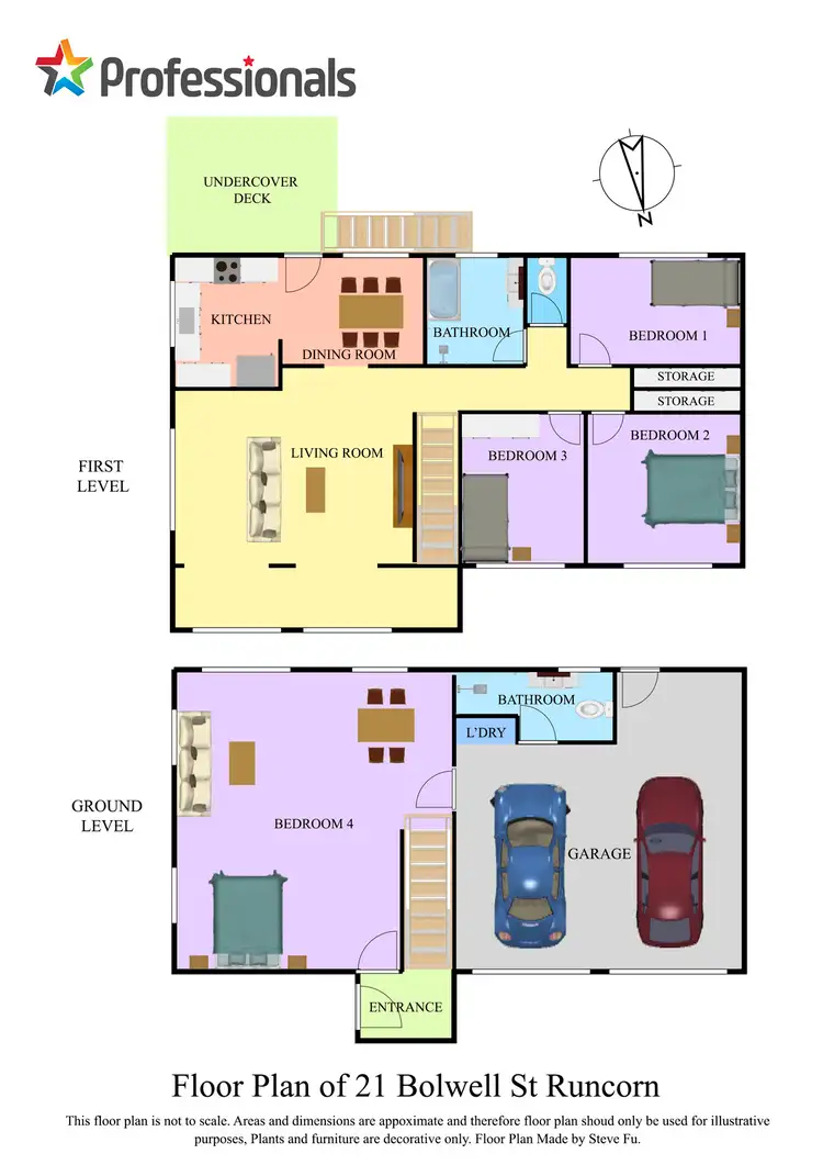Floorplan of Homely house listing, 21 Bolwell Street, Runcorn QLD 4113