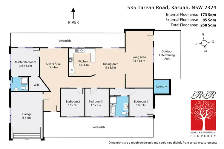 Floorplan of Homely house listing, 535 Tarean Road, Karuah NSW 2324