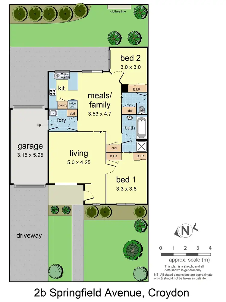 Floorplan of Homely house listing, 2B Springfield Avenue, Croydon VIC 3136