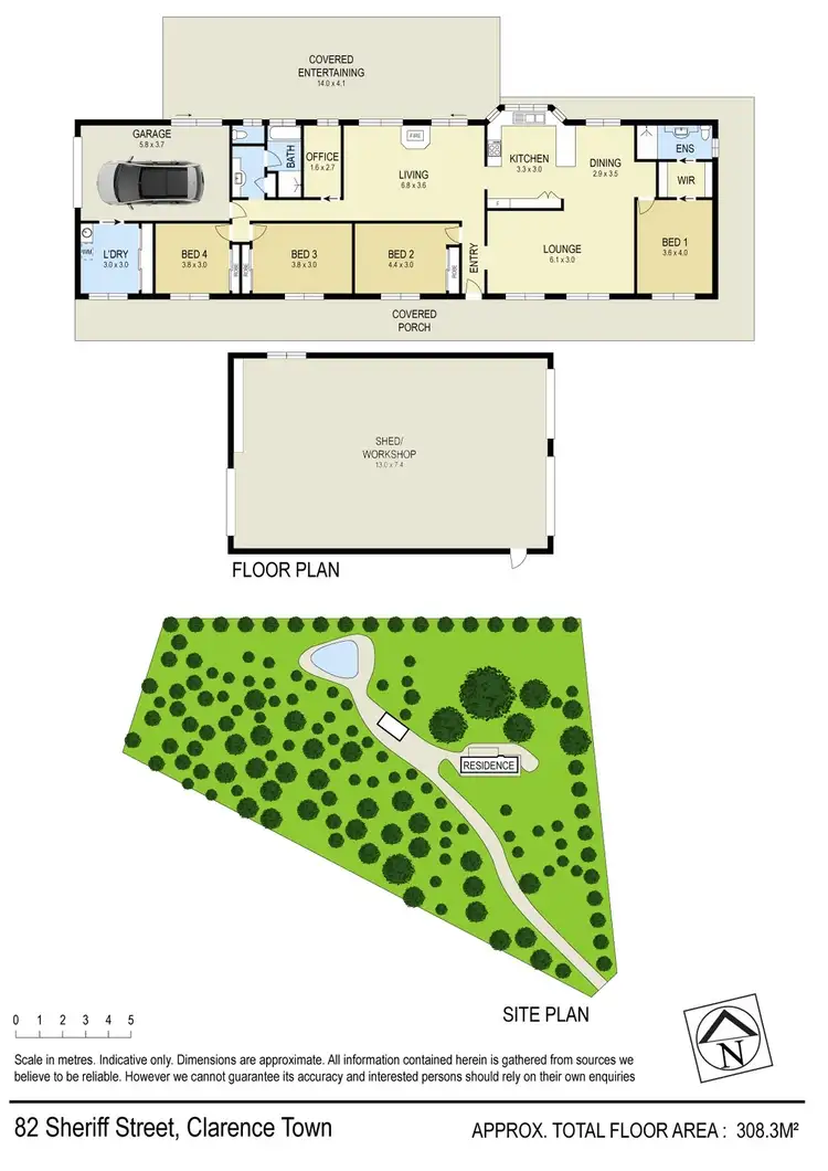 Floorplan of Homely house listing, 82 Sheriff Street, Clarence Town NSW 2321