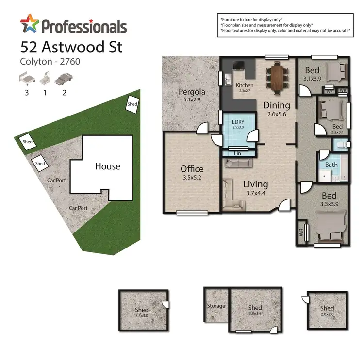 Floorplan of Homely house listing, 52 Astwood Street, Colyton NSW 2760