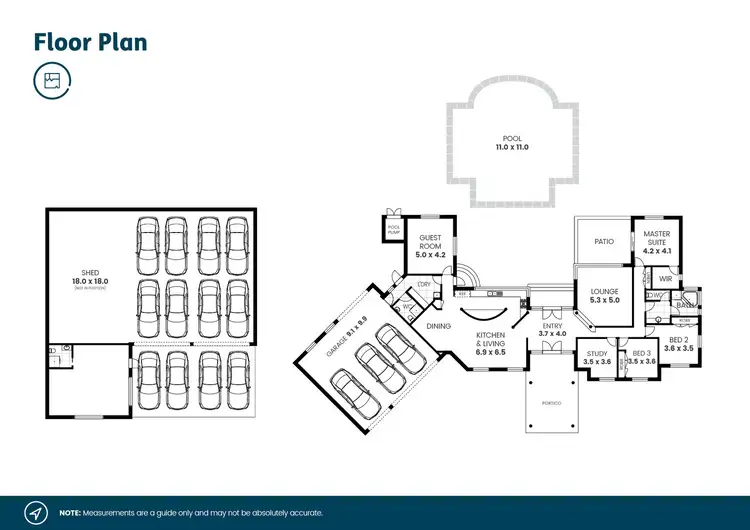 Floorplan of Homely rural property listing, 15 North Esk Drive, Seaham NSW 2324