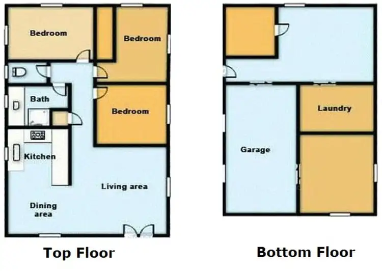Floorplan of Homely house listing, 82 Domnick Street, Caboolture South QLD 4510