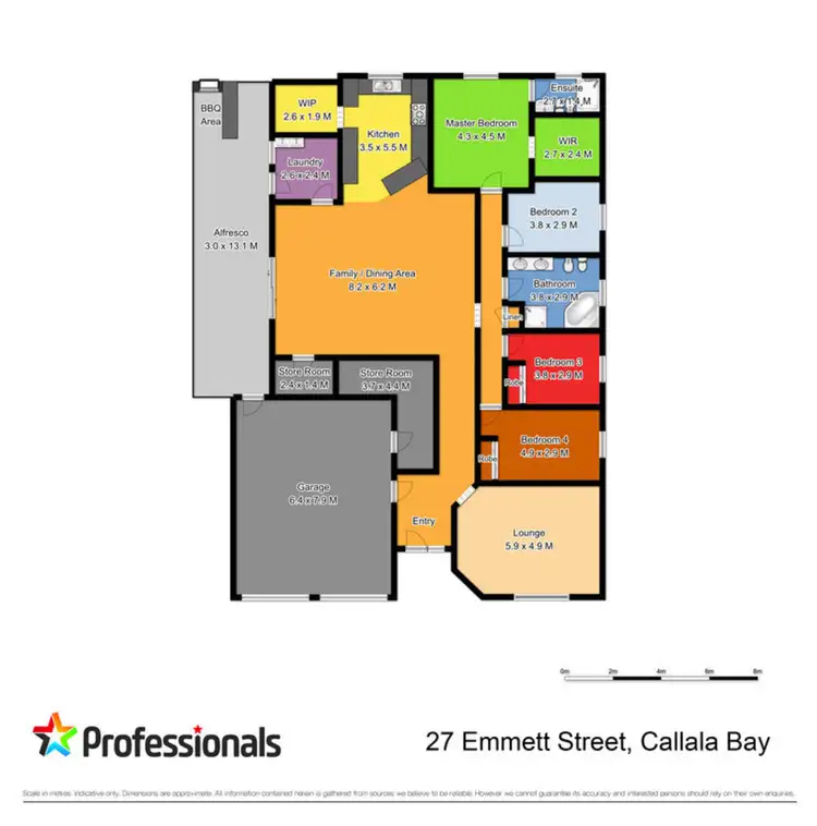Floorplan of Homely house listing, 27 Emmett Street, Callala Bay NSW 2540