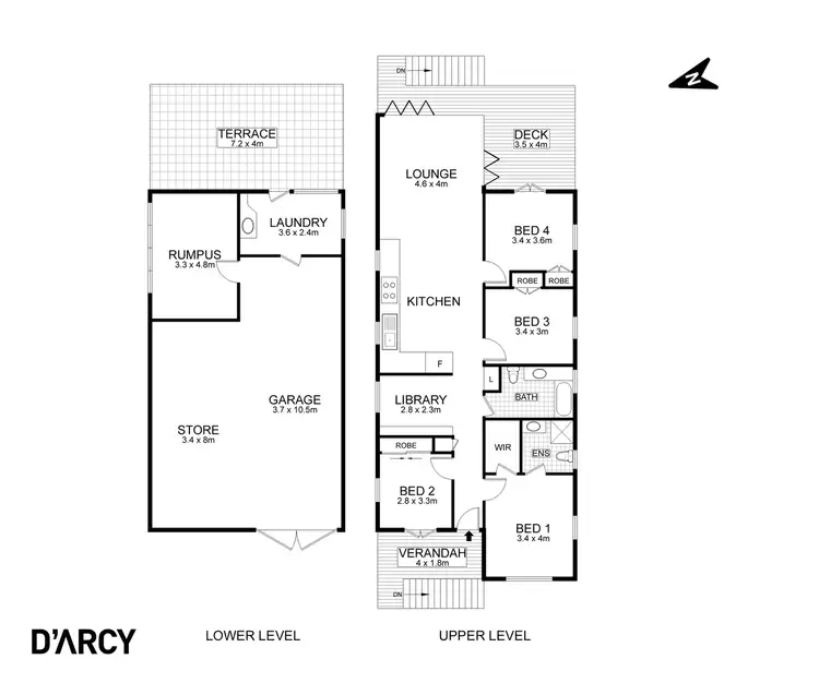 Floorplan of Homely house listing, 13 Gavan Street, Ashgrove QLD 4060