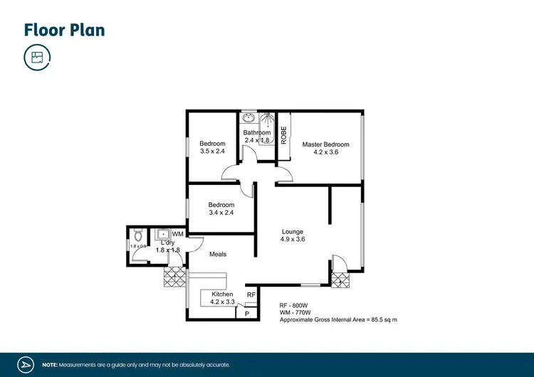 Floorplan of Homely house listing, 1 Frances Street, Wallsend NSW 2287