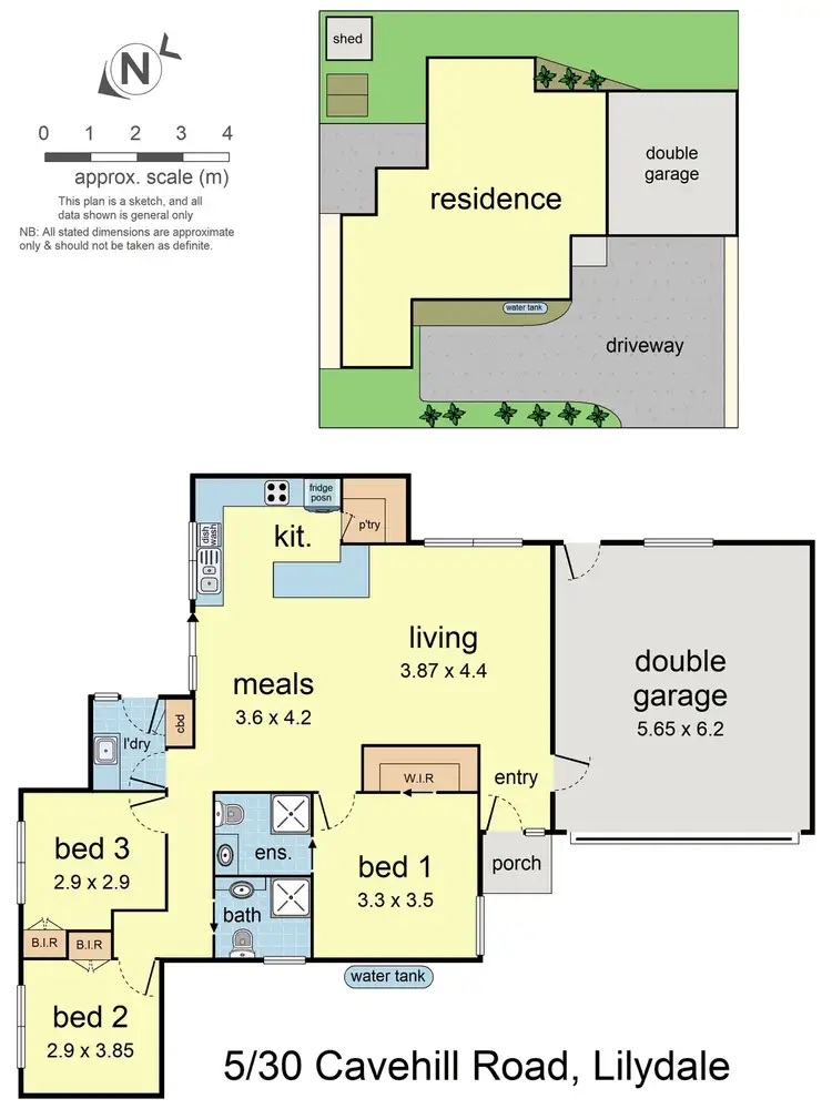 Floorplan of Homely townhouse listing, 5/30 Cave Hill Road, Lilydale VIC 3140