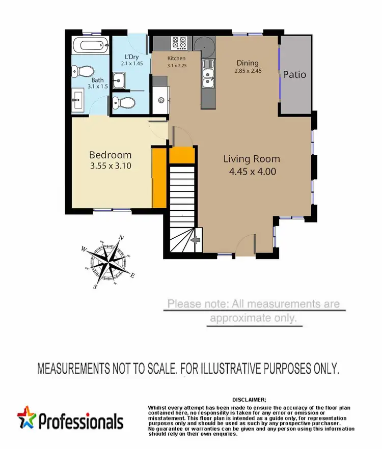Floorplan of Homely townhouse listing, 2/65 Melbourne Street, Oxley Park NSW 2760