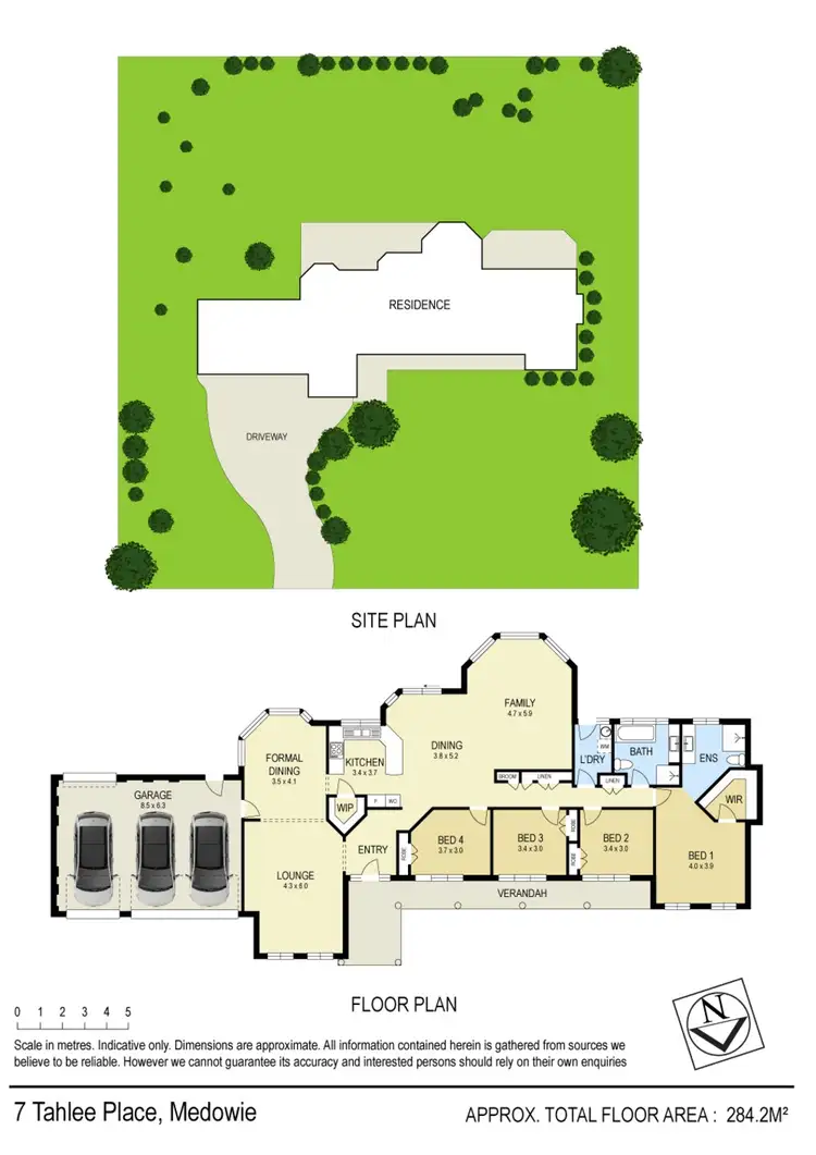 Floorplan of Homely house listing, 7 Tahlee Place, Medowie NSW 2318