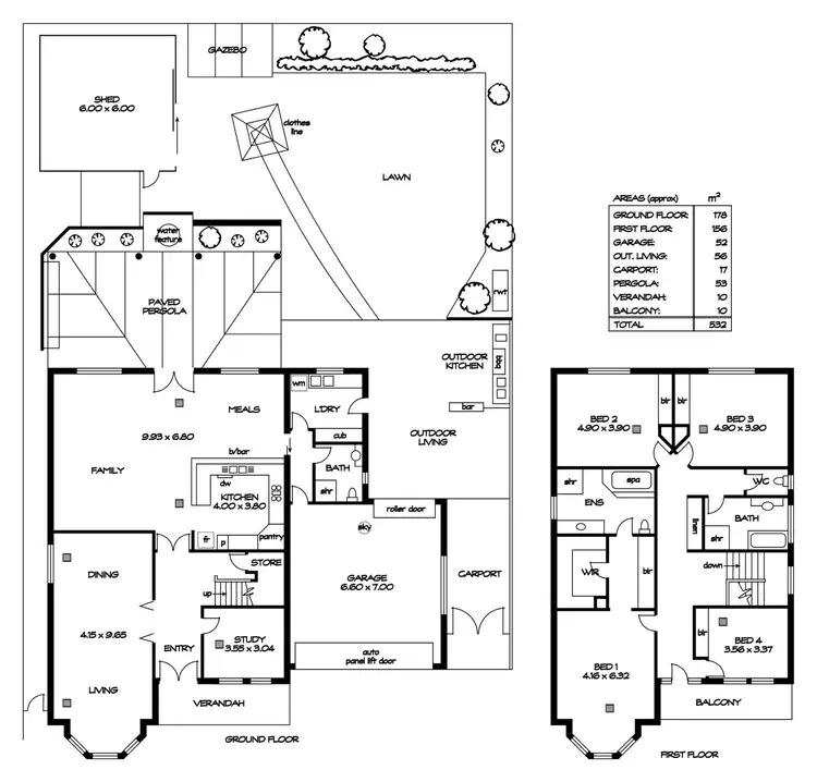 Floorplan of Homely house listing, 76 Harris Road, Klemzig SA 5087