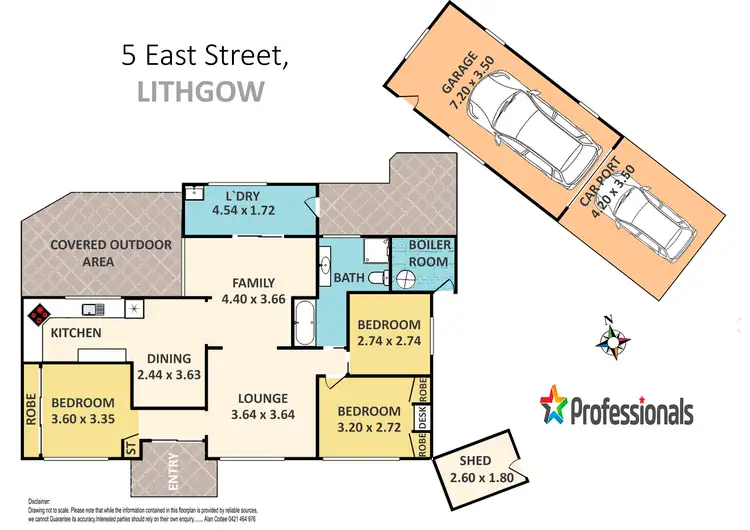 Floorplan of Homely house listing, 5 East Street, Lithgow NSW 2790
