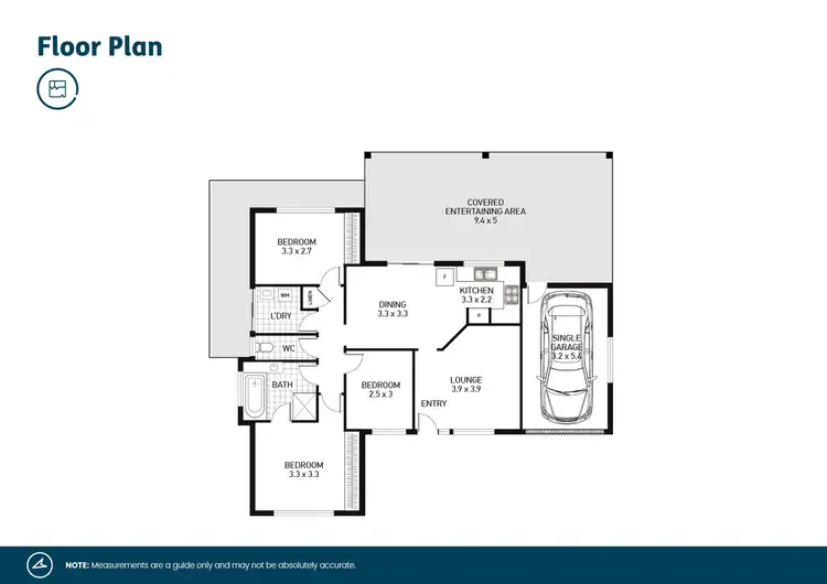 Floorplan of Homely house listing, 27 Schanck Drive, Metford NSW 2323