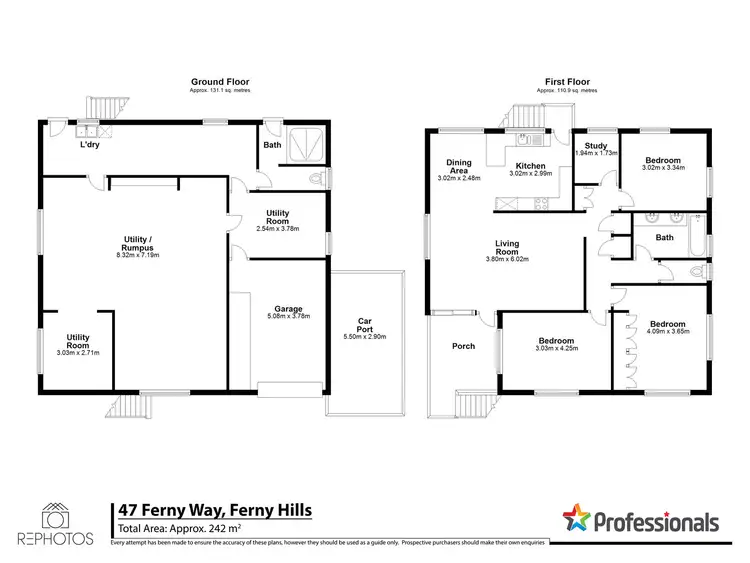 Floorplan of Homely house listing, 47 Ferny Way, Ferny Hills QLD 4055