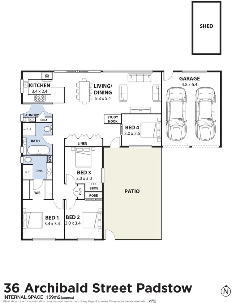 Floorplan of Homely house listing, 36 Archibald Street, Padstow NSW 2211
