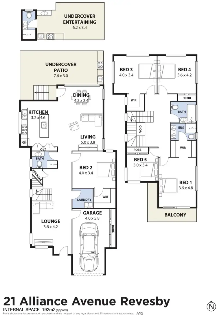 Floorplan of Homely semi-detached listing, 21 Alliance Avenue, Revesby NSW 2212