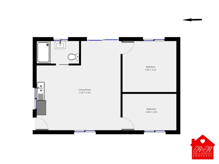 Floorplan of Homely rural property listing, 221 Newmans Road, Wootton NSW 2423