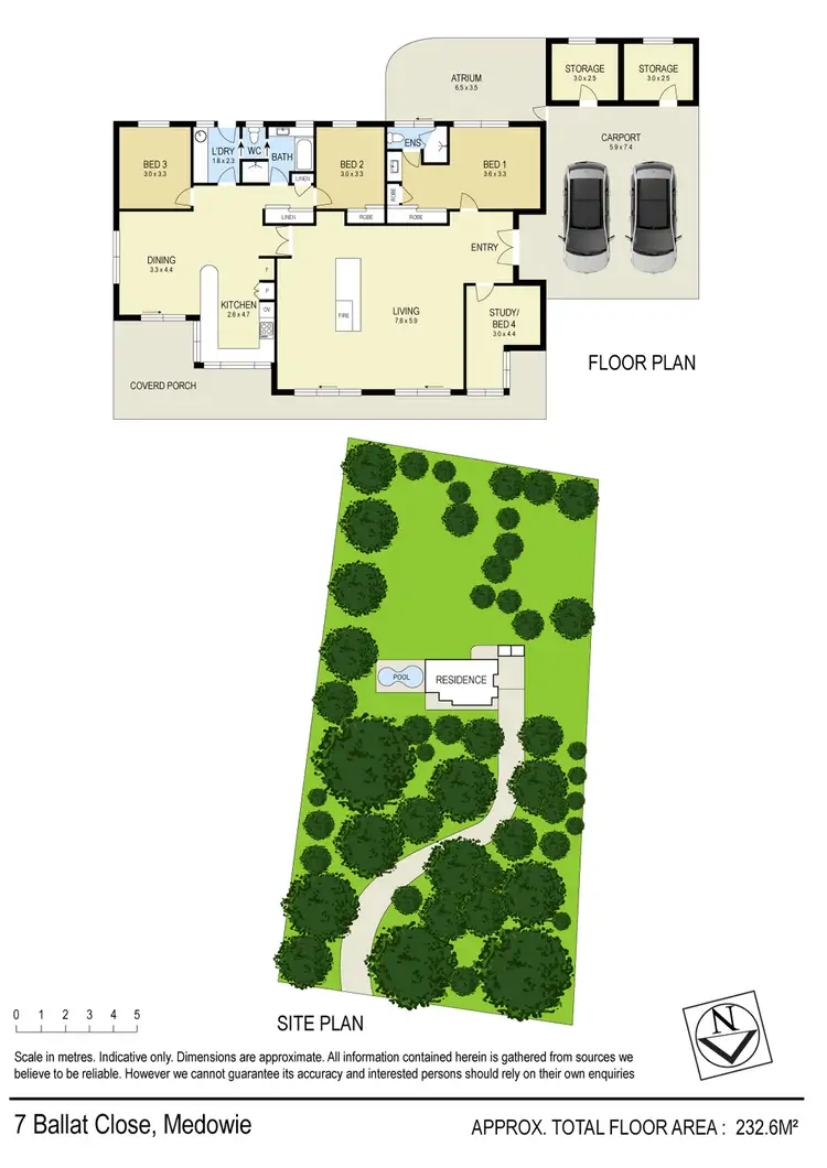 Floorplan of Homely house listing, 7 Ballat Close, Medowie NSW 2318
