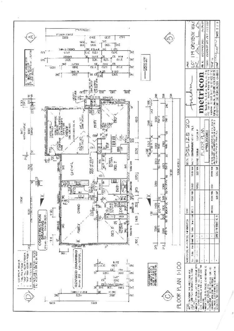 Floorplan of Homely house listing, 8 Greybox Way, Kialla VIC 3631