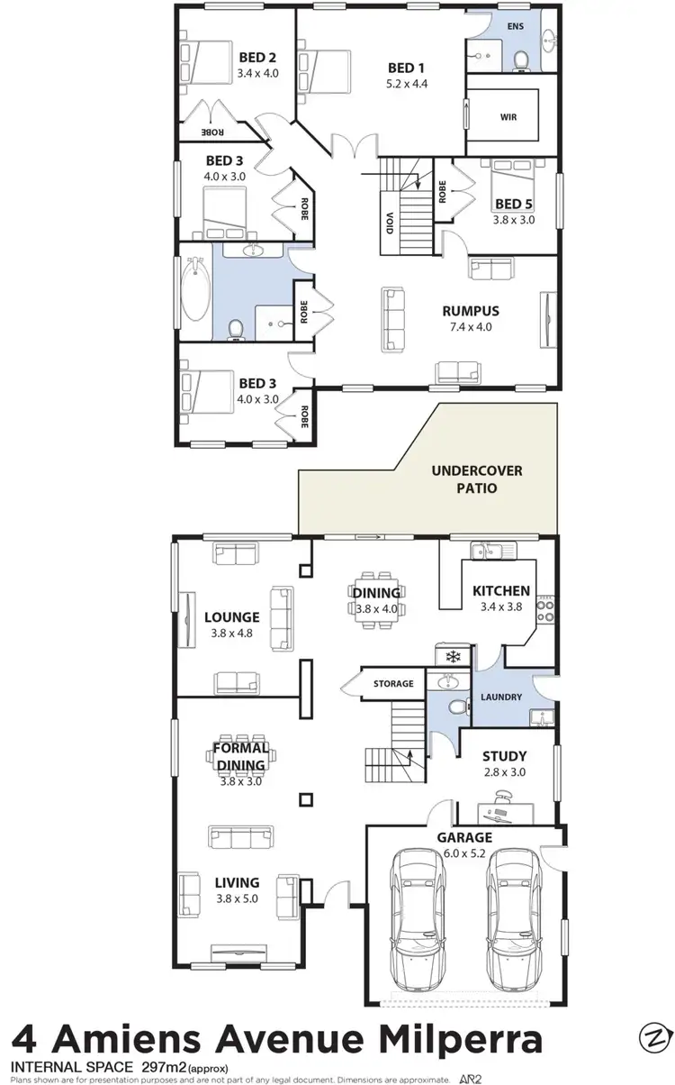 Floorplan of Homely house listing, 4 Amiens Avenue, Milperra NSW 2214