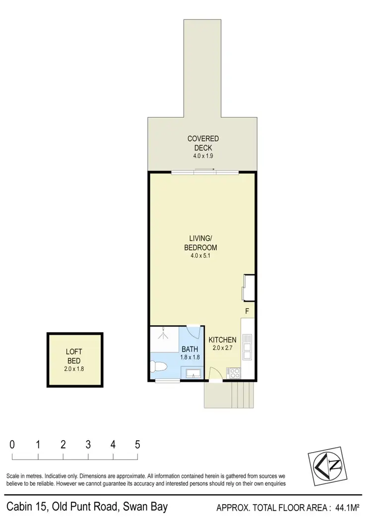 Floorplan of Homely villa listing, 15 Old Punt Road, Swan Bay NSW 2324