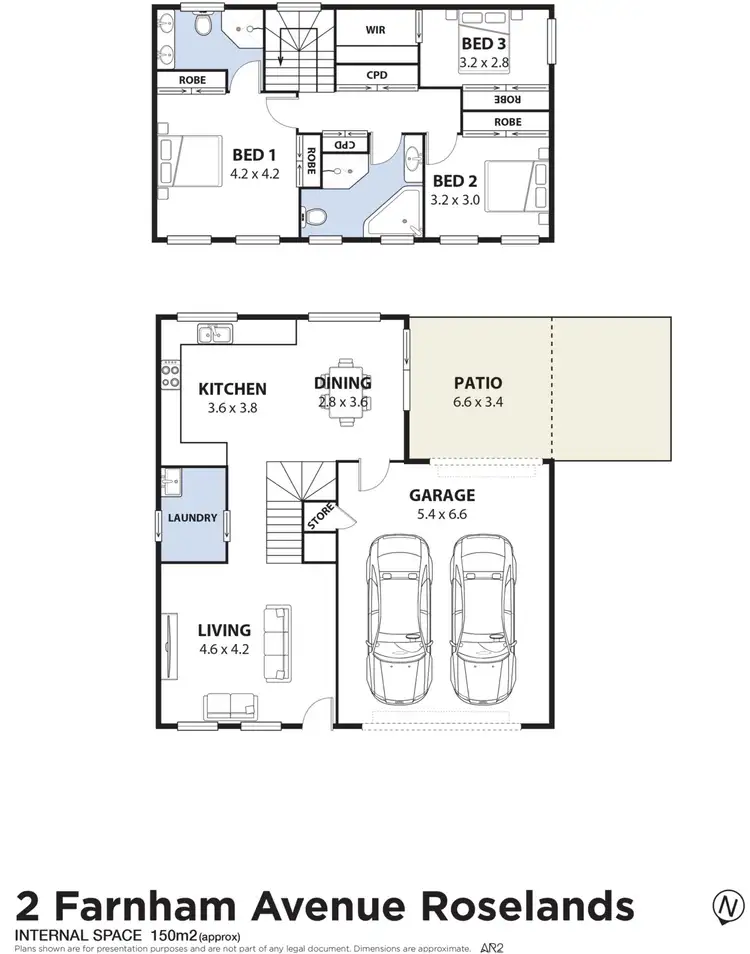 Floorplan of Homely house listing, 2 Farnham Avenue, Roselands NSW 2196