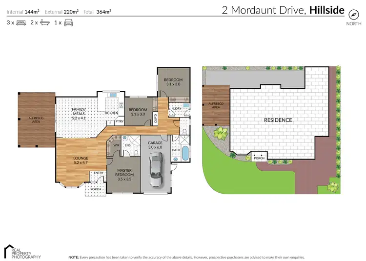 Floorplan of Homely house listing, 2 Mordaunt Drive, Hillside VIC 3037