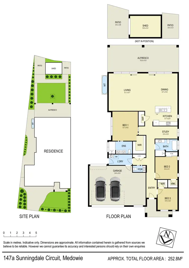 Floorplan of Homely house listing, 147a Sunningdale Circuit, Medowie NSW 2318