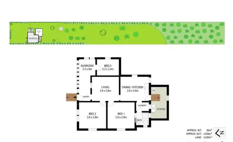 Floorplan of Homely house listing, 73 Wommin Bay Road, Chinderah NSW 2487