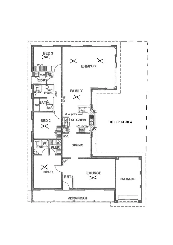 Floorplan of Homely house listing, 15 Bramley Road, Edithburgh SA 5583