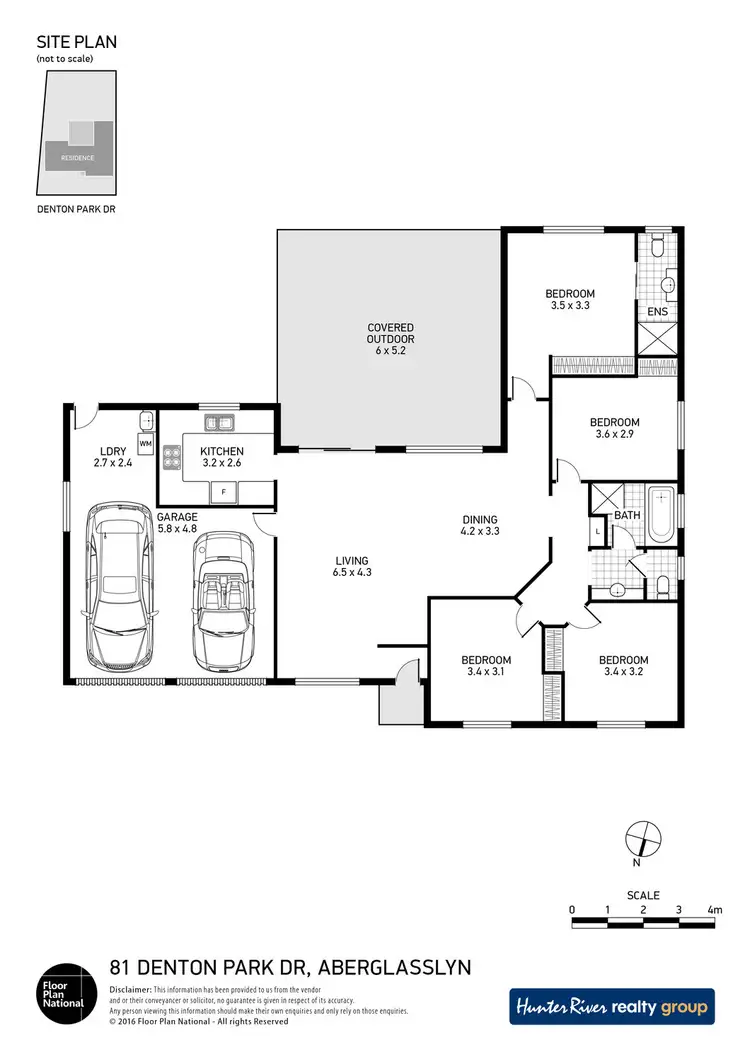 Floorplan of Homely house listing, 81 Denton Park Drive, Rutherford NSW 2320