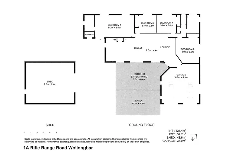 Floorplan of Homely house listing, 1A Rifle Range Road, Wollongbar NSW 2477