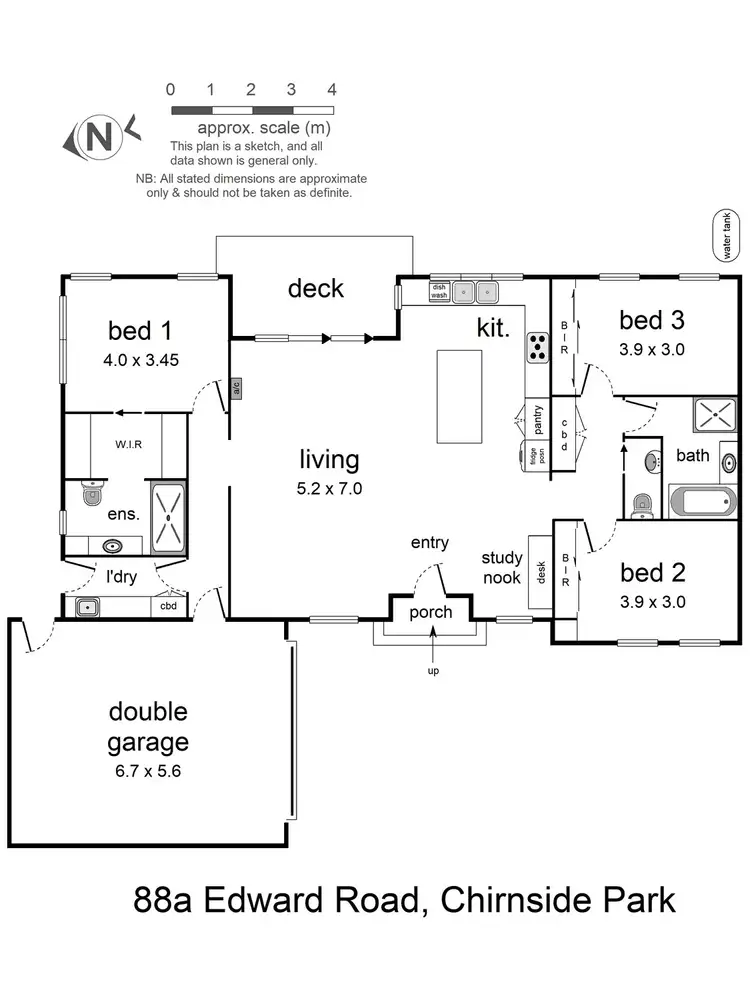 Floorplan of Homely house listing, 88a Edward Road, Chirnside Park VIC 3116